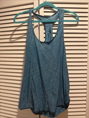 lululemon athletica Teal Blue Racerback Tank Top